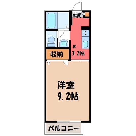 おもちゃのまち駅 徒歩2分 1階の物件間取画像